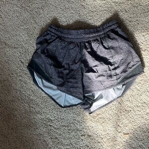 Grey lululemon shorts, 6